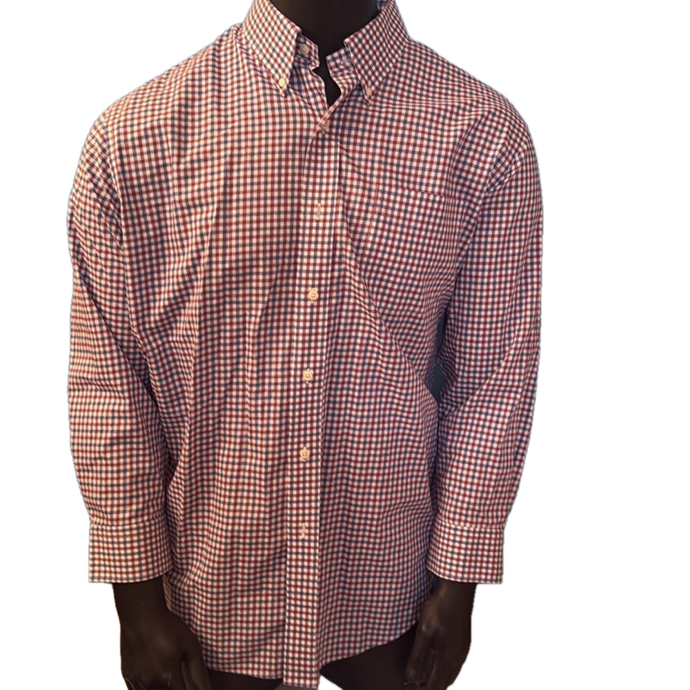Ralph Lauren Men's Purple button down Checkered Shirt EA022 - Picture 2 of 7